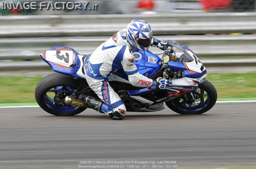 2008-05-11 Monza 2974 Suzuki GSX R European Cup - Lars Reichelt